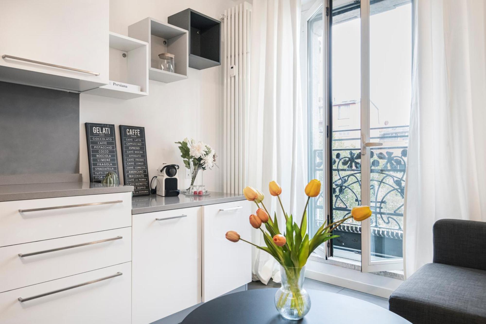 Beautiful Flat Fully Furnished In P.Ta Romana 米兰 外观 照片